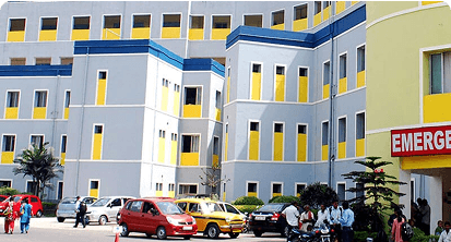 KPC Medical College and Hospital main building